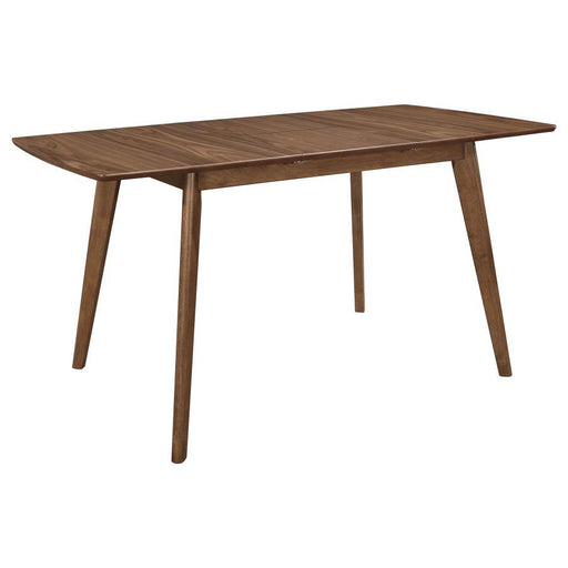 Alfredo - Rectangular Dining Table - Natural Walnut - Simple Home Plus