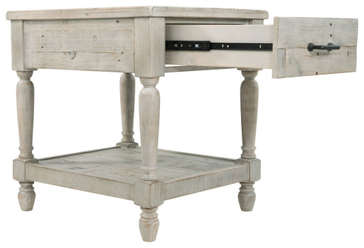 Shawnalore - Whitewash - Rectangular End Table - Simple Home Plus