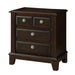 Litchville - Nightstand - Brown Cherry - Simple Home Plus