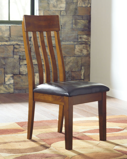 Ralene - Medium Brown - Dining Uph Side Chair (Set of 2) - Simple Home Plus