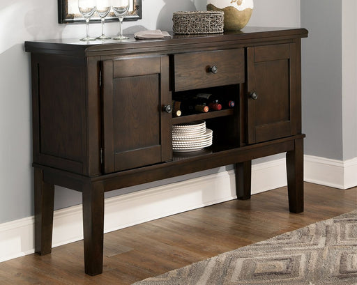 Haddigan - Dark Brown - Dining Room Server - Simple Home Plus