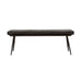 Misty - Leather Upholstered Dining Bench - Antique Espresso - Simple Home Plus