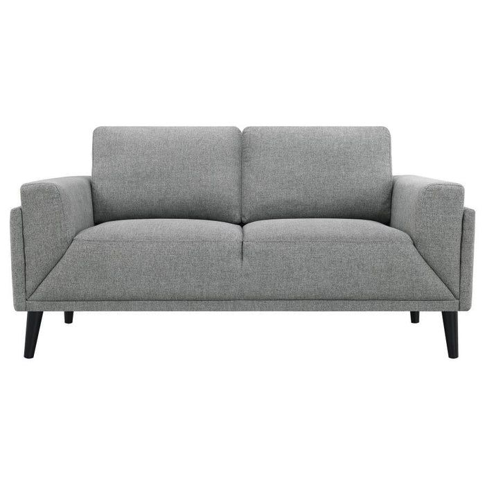 Rilynn - Upholstered Track Arms Loveseat - Simple Home Plus