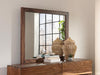 Winslow - Dresser Mirror - Smokey Walnut - Simple Home Plus