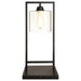 Shoto - Glass Shade Table Lamp - Black - Simple Home Plus