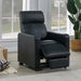 Toohey - Home Theater Push Back Recliner - Black - Simple Home Plus