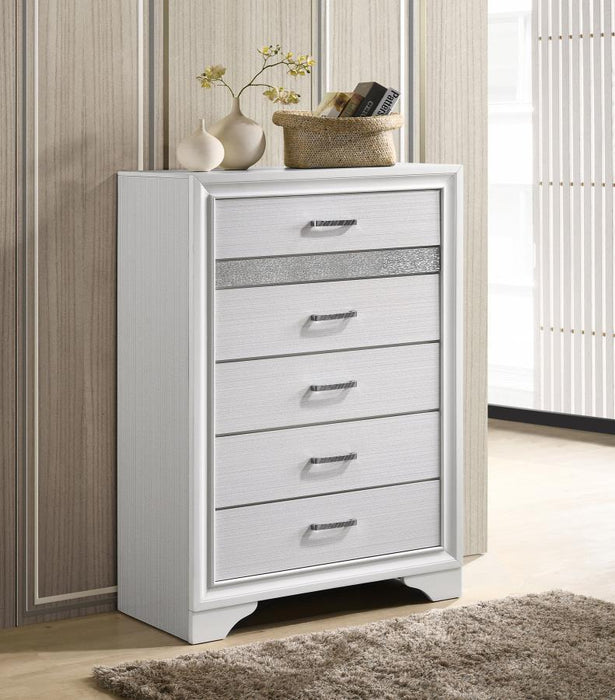 Miranda - 5-Drawer Chest - Simple Home Plus