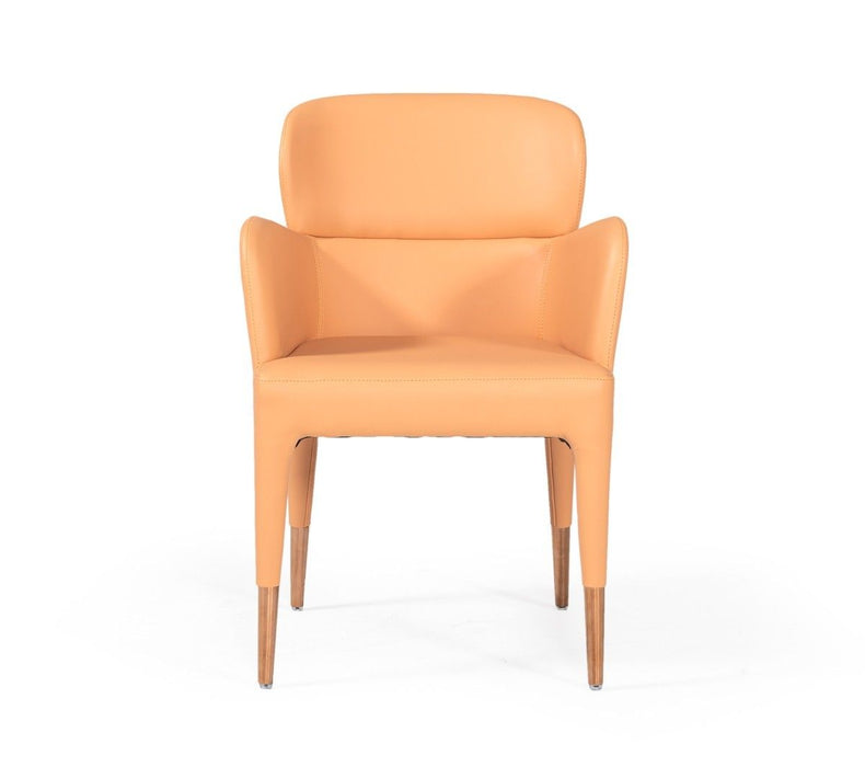 Rosegold Dining Chair - Peach