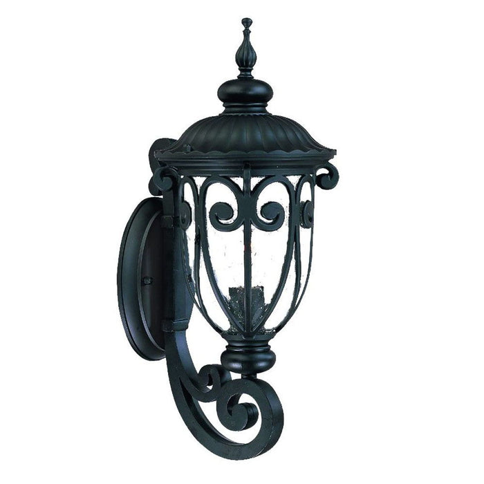 Traditional Wall Sconce - Matte Black