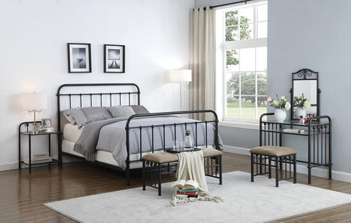 Livingston - Panel Metal Bed - Simple Home Plus