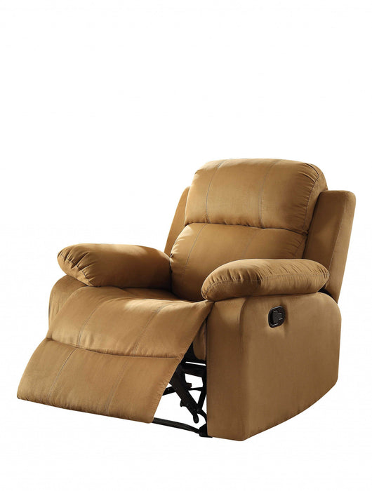 Microfiber Recliner - Brown