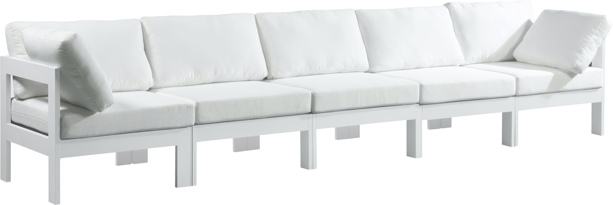 Nizuc - Outdoor Patio Modular Sofa - White