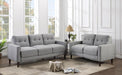 Bowen - Upholstered Track Arms Tufted Sofa Set - Simple Home Plus