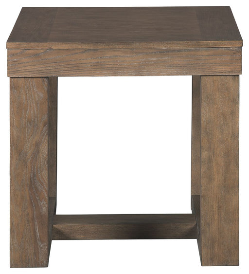 Cariton - Gray - Square End Table - Simple Home Plus