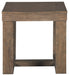 Cariton - Gray - Square End Table - Simple Home Plus