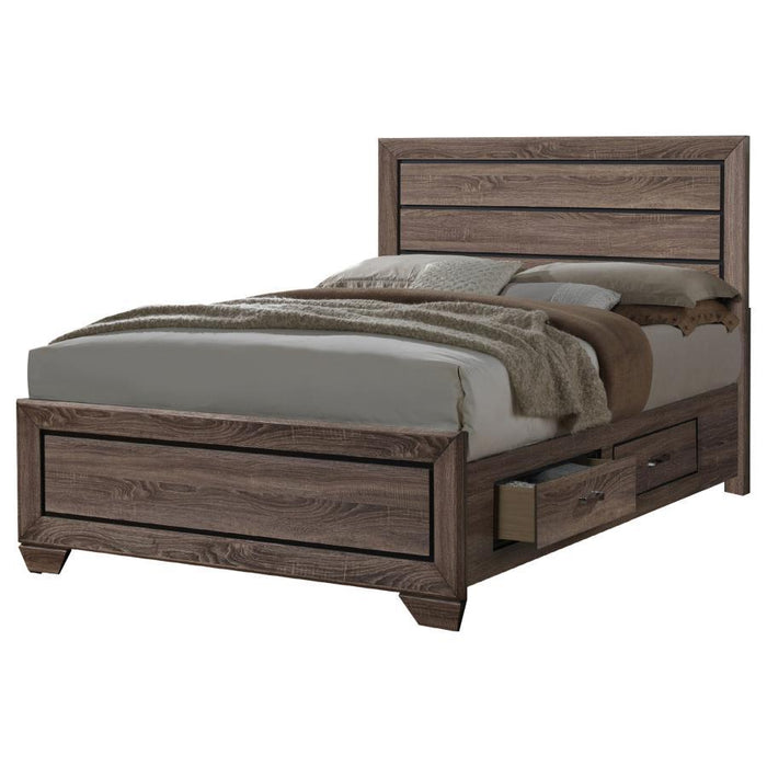 Kauffman - Transitional Storage Bed Bedroom Set - Simple Home Plus