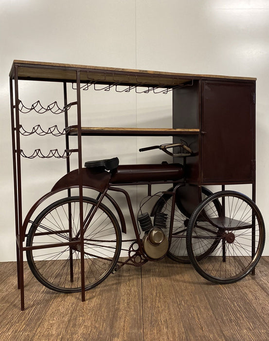 Tricycle Delivery Bar - Maroon