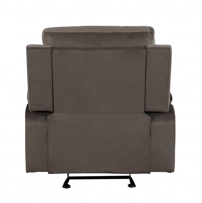 Modern Fabric Chair - Brown