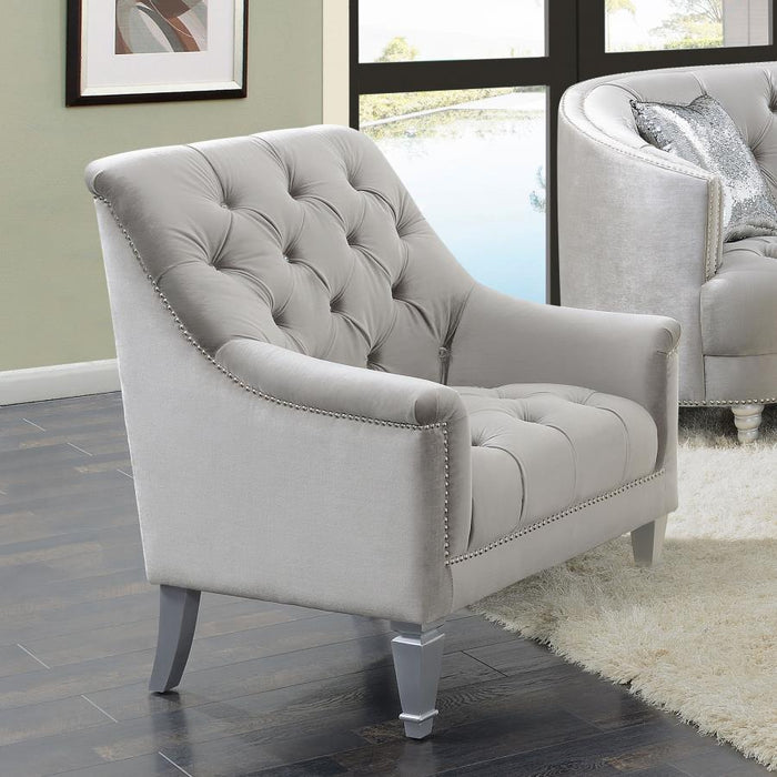 Avonlea - Upholstered Tufted Chair - Simple Home Plus