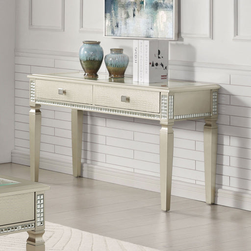 Adina - Sofa Table - Silver - Simple Home Plus