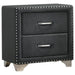 Melody - 2-Drawer Upholstered Nightstand - Simple Home Plus