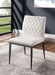 Alisha - Side Chair (Set of 2) - Black / Ivory - Simple Home Plus