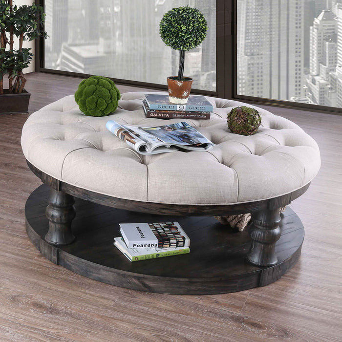 Mika - Coffee Table With Cushion Top - Simple Home Plus