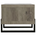 Dinard - Coffee Table With Shelf - Gray Driftwood - Simple Home Plus