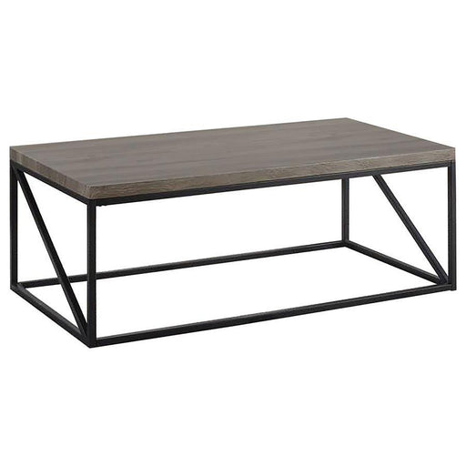 Birdie - Rectangular Coffee Table - Sonoma Gray - Simple Home Plus