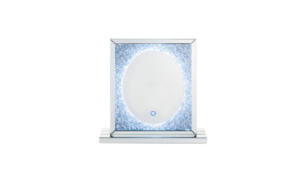 23" Lighted Accent Mirror - Silver