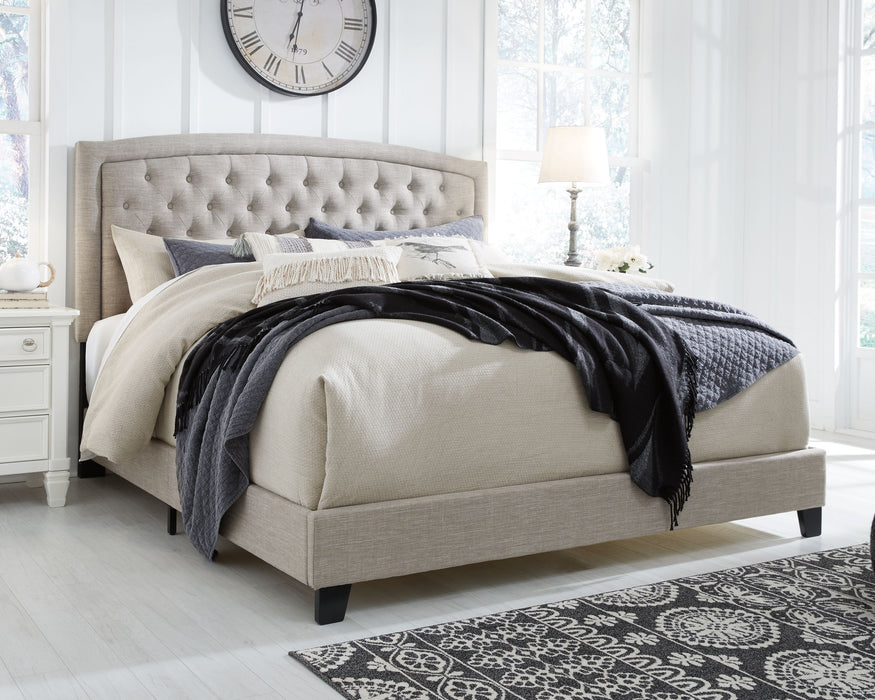 Jerary - Arched Upholstered Bed - Simple Home Plus