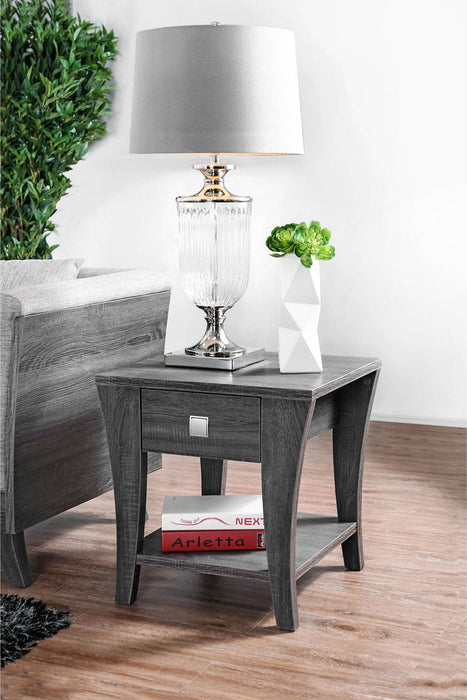 Amity - End Table - Gray - Simple Home Plus