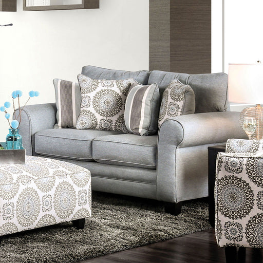 Misty - Loveseat - Blue Gray - Simple Home Plus