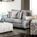 Misty - Loveseat - Blue Gray - Simple Home Plus