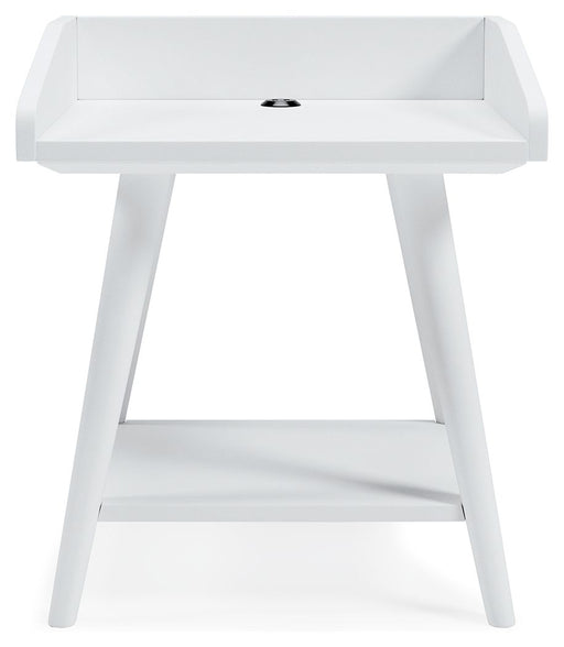 Blariden - White - Accent Table - Simple Home Plus