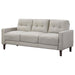 Bowen - Upholstered Track Arms Tufted Sofa - Simple Home Plus