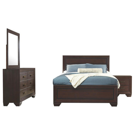 Kauffman - Transitional Panel Bed Bedroom Set - Simple Home Plus