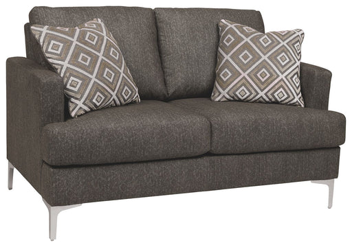 Arcola - Brown Dark - Rta Loveseat - Simple Home Plus