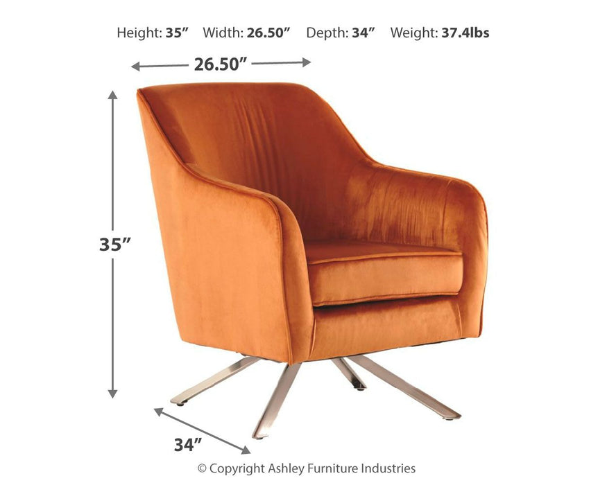 Hangar - Rust - Accent Chair - Simple Home Plus