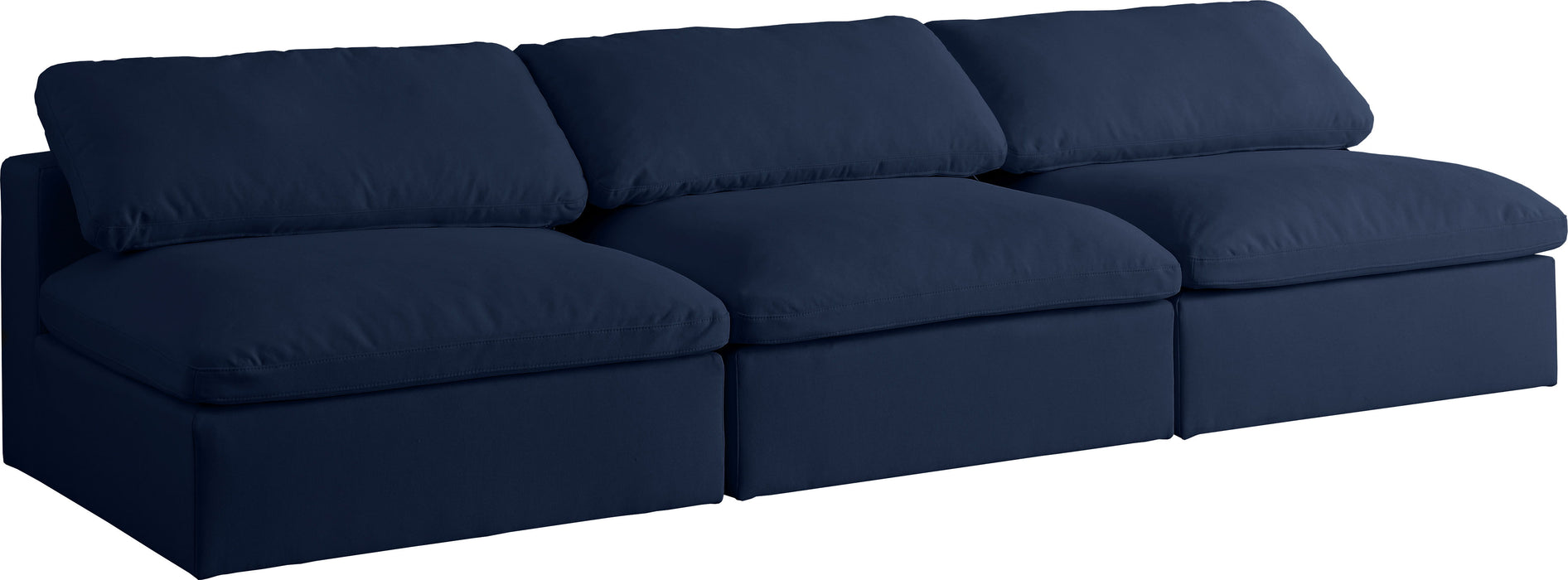 Serene - Modular Armless 3 Seat Sofa