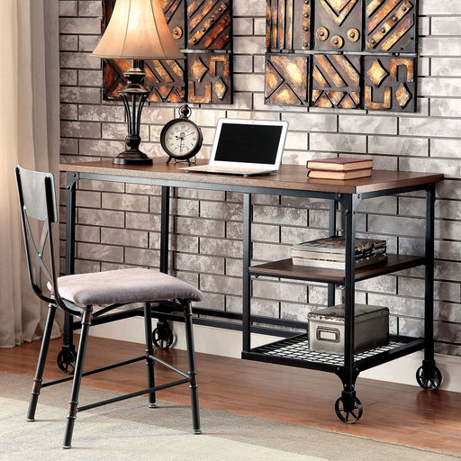 Cori - Desk - Antique Black - Simple Home Plus