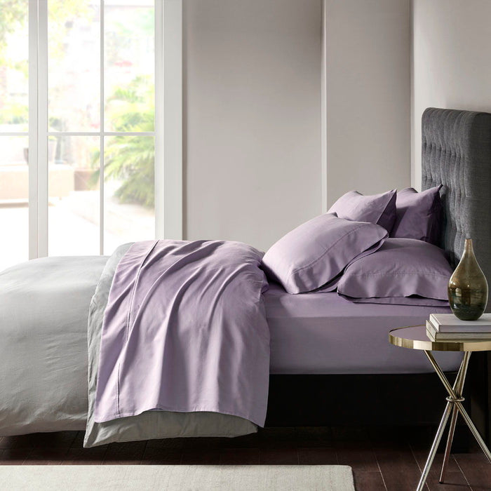 Split King 800 Thread Count Sheet Set - Purple