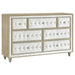 Antonella - 7-Drawer Upholstered Dresser - Simple Home Plus