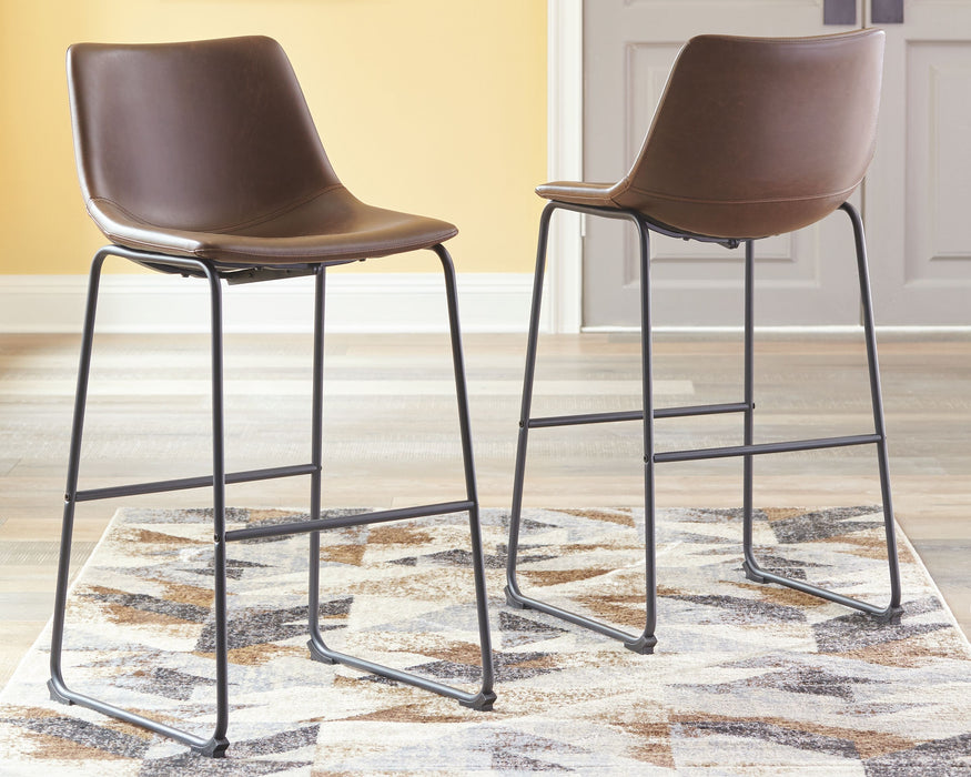 Centiar - Upholstered Barstool (Set of 2) - Simple Home Plus