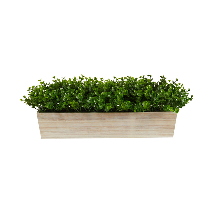 19" Eucalyptus Artificial Plant in Decorative Planter