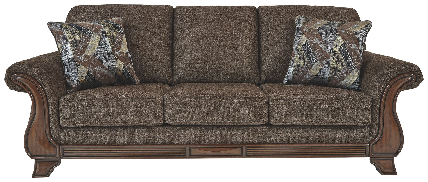 Miltonwood - Teak - Sofa - Simple Home Plus