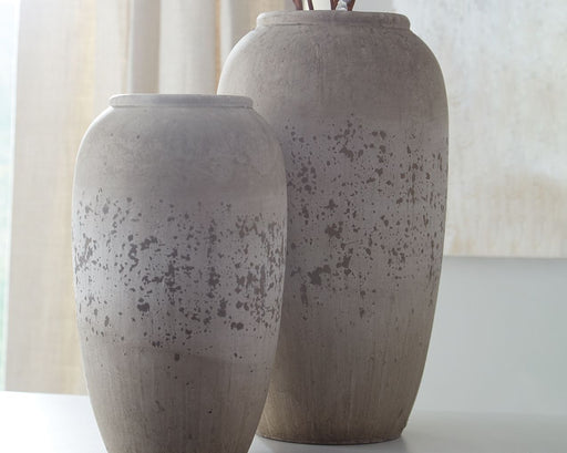 Dimitra - Brown / Cream - Vase Set (Set of 2) - Simple Home Plus