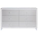 Larue - 6-Drawer Dresser - Silver - Simple Home Plus