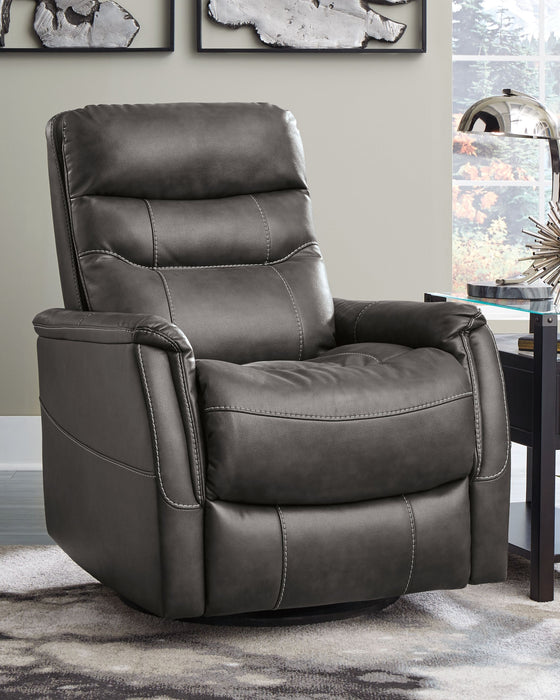 Riptyme - Quarry - Swivel Glider Recliner - Simple Home Plus