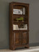 Hartshill - Bookcase With Cabinet - Burnished Oak - Simple Home Plus